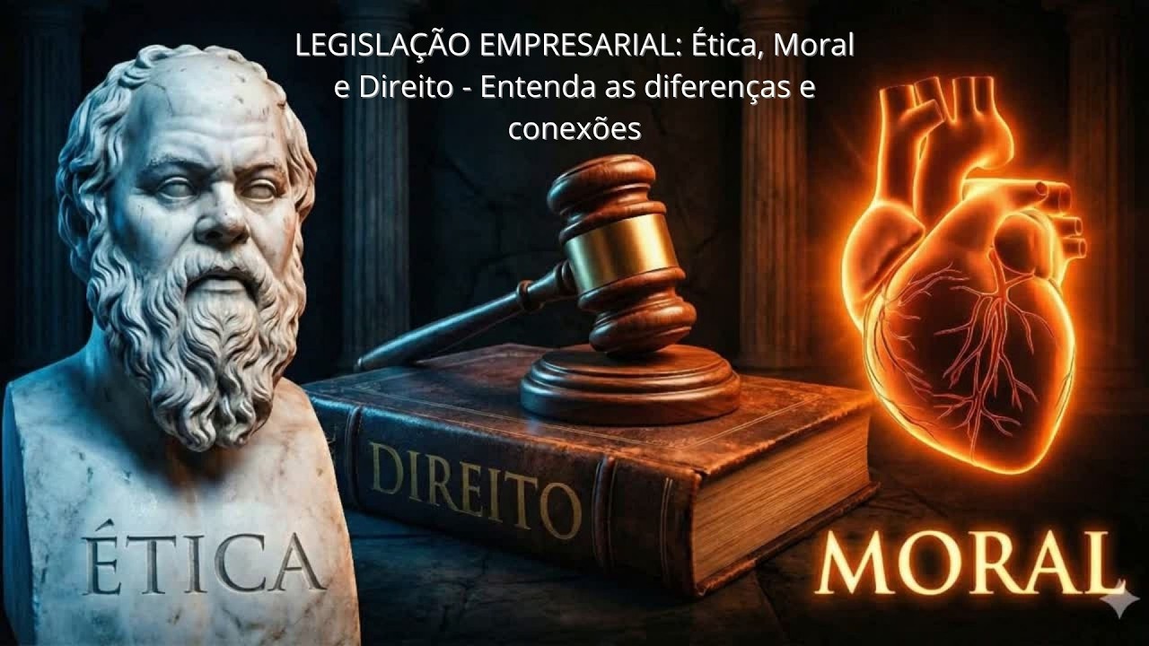 LEGISLAÇÃO EMPRESARIAL: Ética, Moral e Direito - Entenda as Diferenças e Conexões