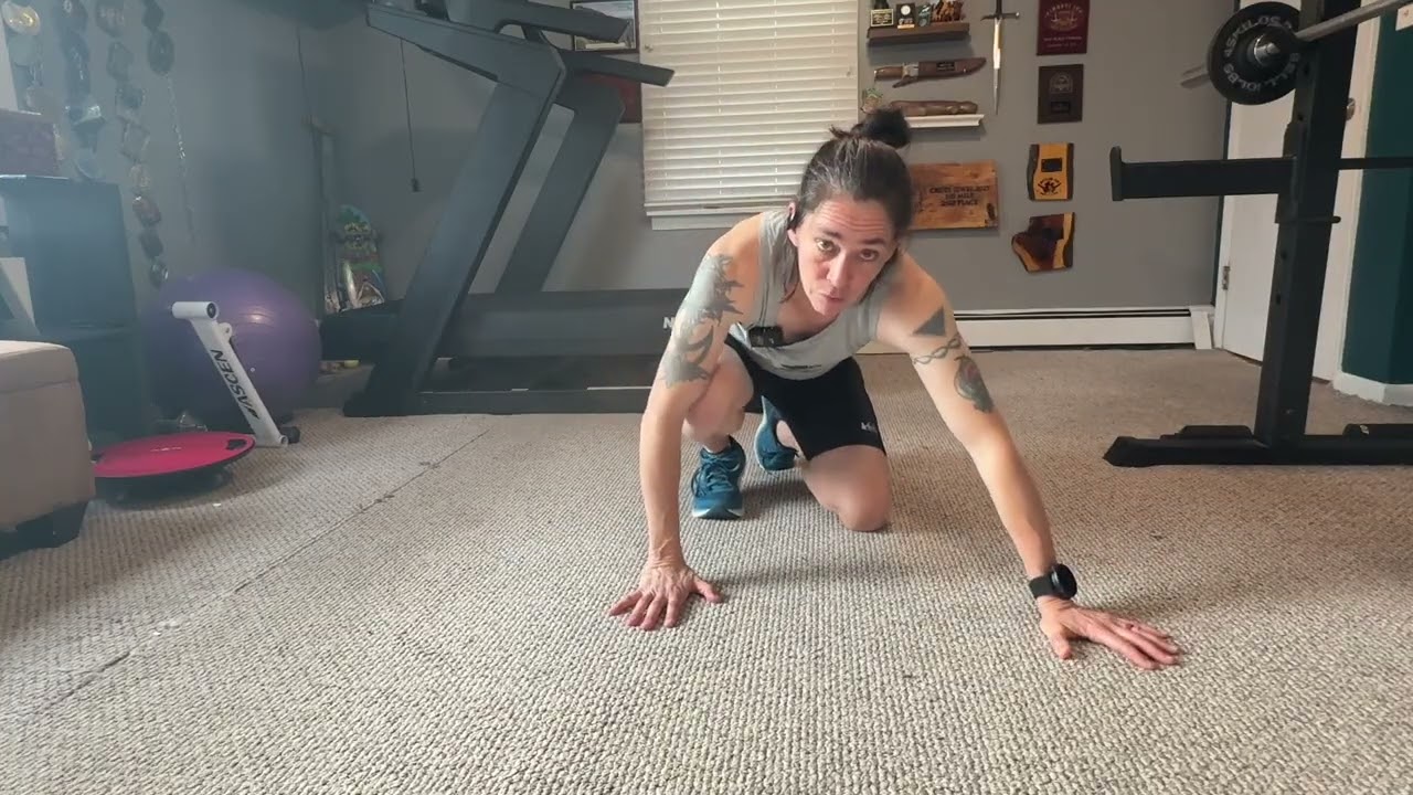 Knee to Elbow Core Plank