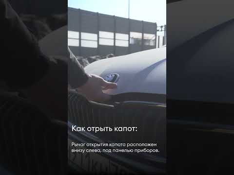 Skoda Rapid - как открыть капот