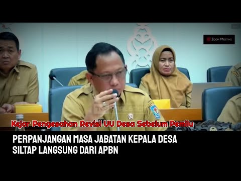 KEBUT REVISI UU DESA || Rapat Pembahasan Antara Baleg Dengan Menteri Dalam Negeri