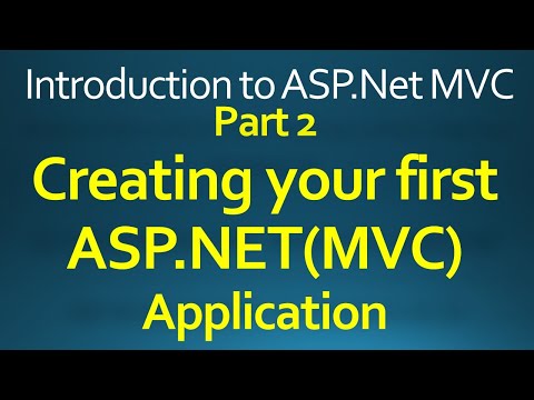 2 ASP.Net MVC Creating your first Asp.Net MVC application in Hindi/Urdu - Part 2