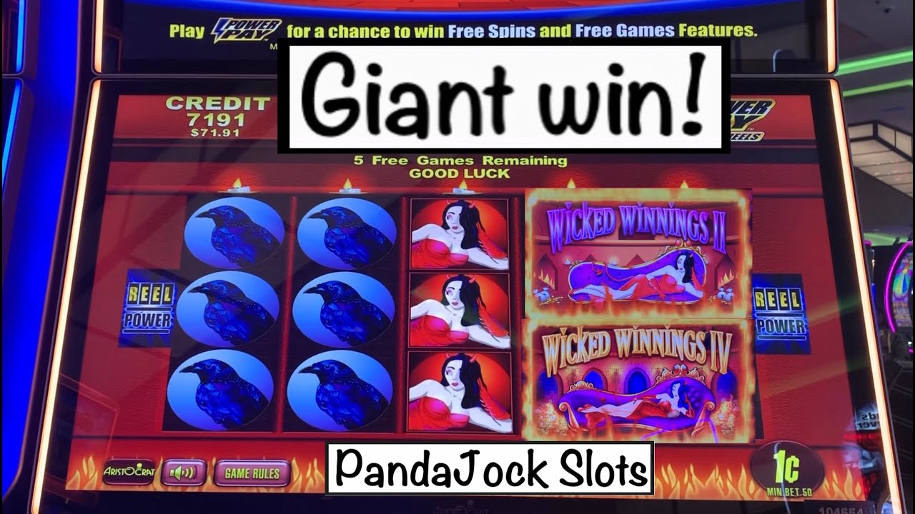 wicked winnings slot machine