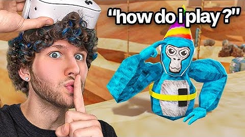 I Pretended to be a New Player in Gorilla Tag