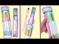 Unicorn Pencil Case DONNY UNICORN Transparent pencil case /School / How to make | aPasos Crafts DIY