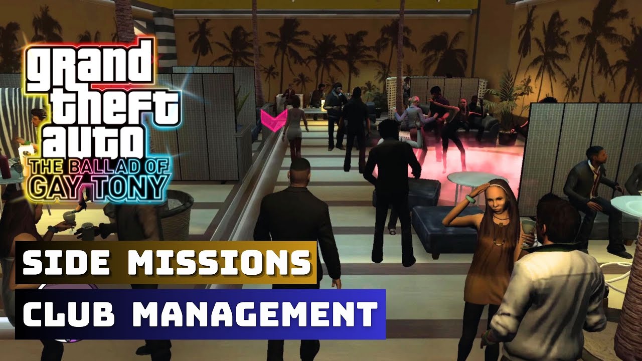 How To Complete Club Management GTA 4 TBOGT Mod 4K 60fps YouTube