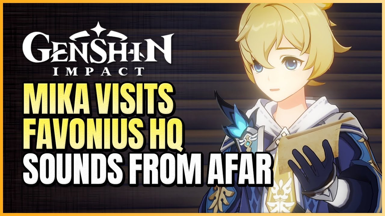 Sounds From Afar Full Story | Of Ballads & Brews Festive Anecdotes Part 1 With Mika | Genshin Impact