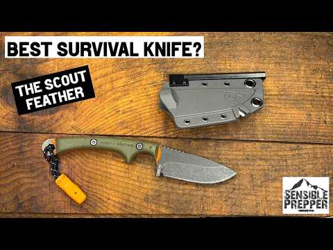 Best Survival Knife? The Scout Feather!