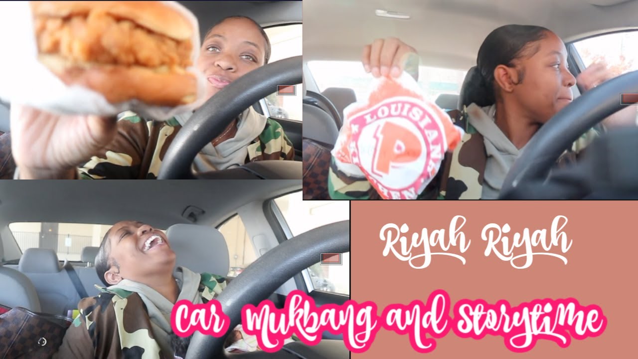 Popeyes Spicy Chicken Sandwich Mukbang Storytim