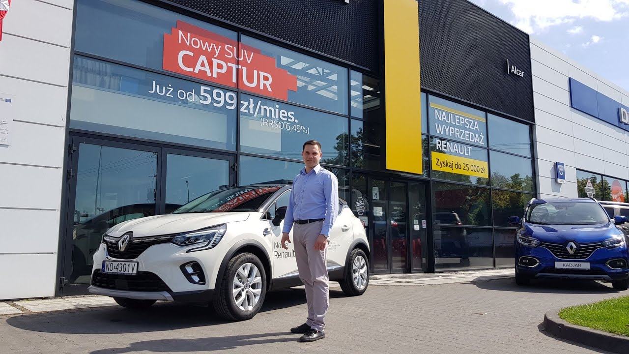 Nowe Renault CAPTUR INTENS dostępne od ręki w Olsztynie