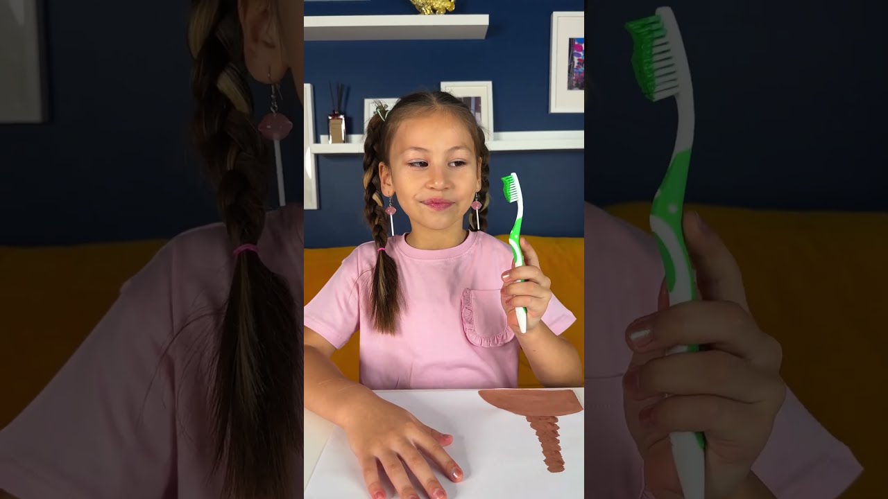 BROKEN BRUSH? 😲 Watch This Amazing Painting Hack! 