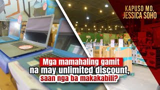 Mga mamahaling gamit na may unlimited discount, saan nga ba makakabili? | Kapuso Mo, Jessica Soho