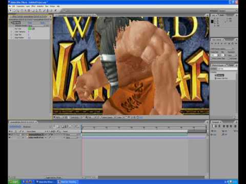 how to download/use wow model viewer and make vids on sony vegas and Adobe After Effects Part 2