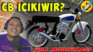 MOD BUSSID MOTOR CB 100 - CB ICIKIWIR MOTOR CLASSIC REGA X GAMING screenshot 4