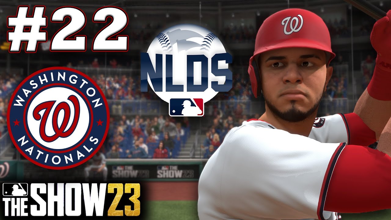 This is How the NLDS Ends... MLB The Show 23 Nationals March to