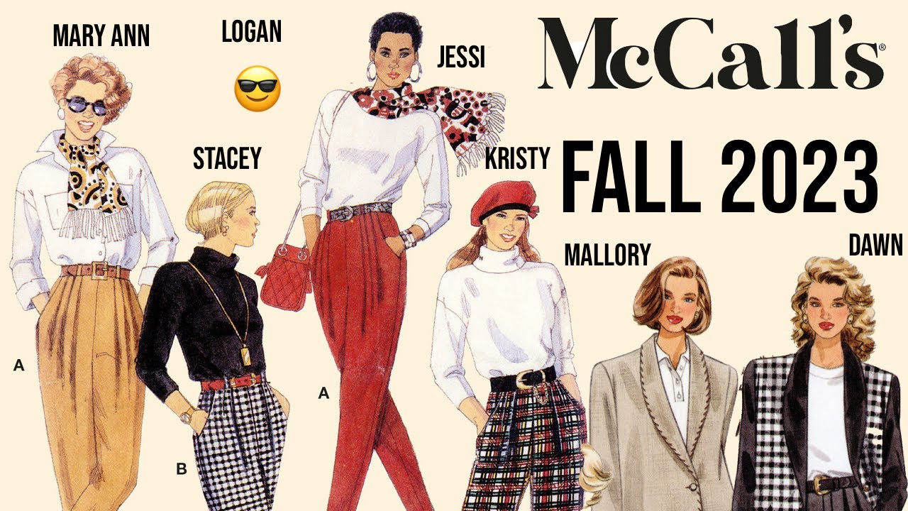 Sewing Snark: The Ultimate Guide to McCall's Fall 2023 Patterns