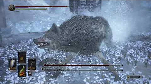 Dark souls 3 - Champion's Gravetender & Gravetender Greatwolf