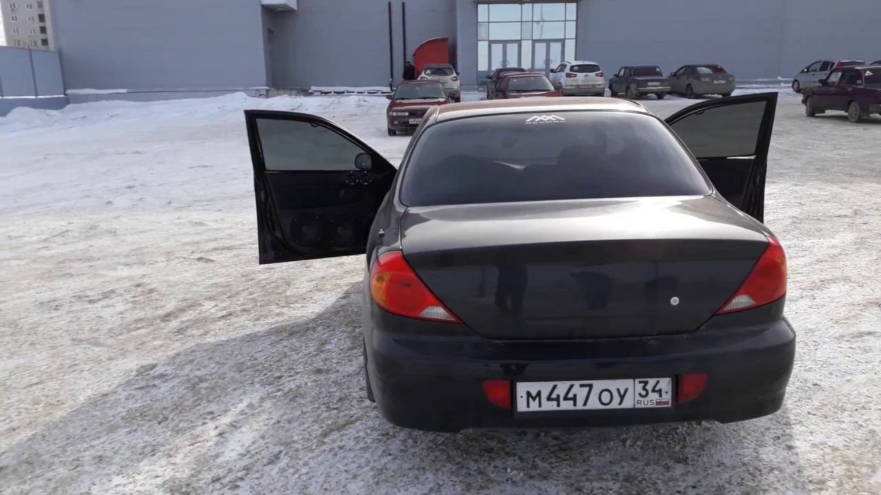 Киа спектра громко работает