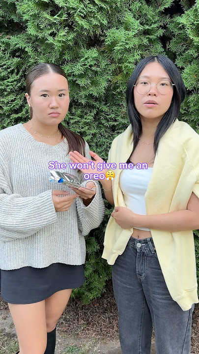 Sisters share everything👀 #sister #sisters #relatable #couplecomedy #comedy #funny #fun