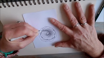 How to draw pattern Echo Swirl