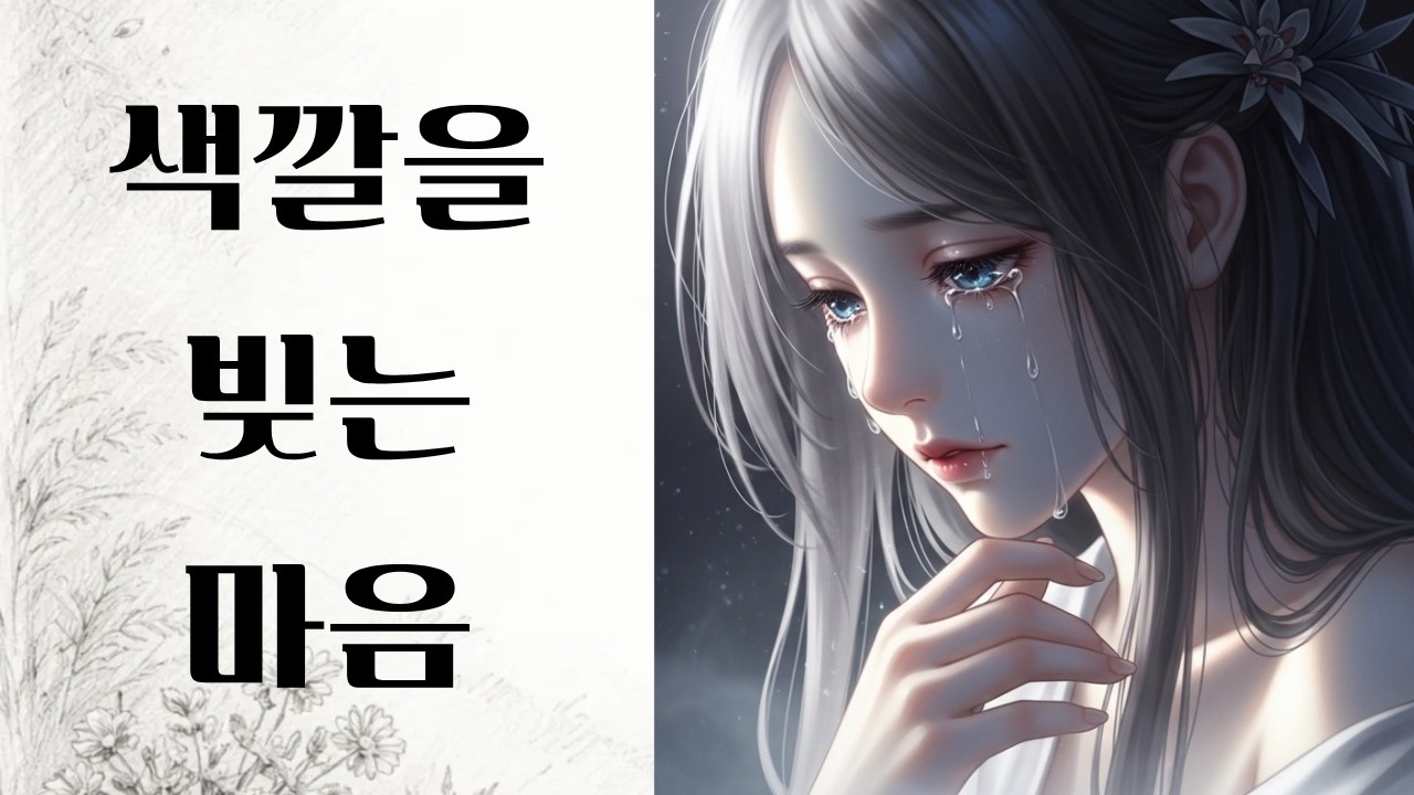 색깔을 빚는 마음  #감동스토리 #사랑이야기 #힐링스토리 #판타지동화 #눈물주의 #희생과사랑 #치유이야기 #태교동화 #감성스토리 #아름다운이야기 ##따뜻한이야기 #잠자기전이야기