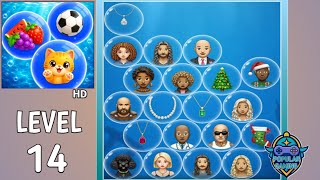 Bubble Match Connect Puzzle Level 14: Gameplay Solution