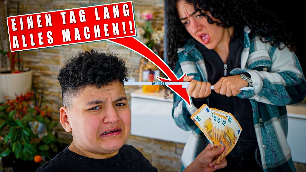 SCHWESTER bestimmt 1 TAG lang unser LEBEN !