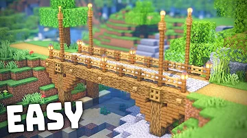 マイクラ 橋 おしゃれ作り方