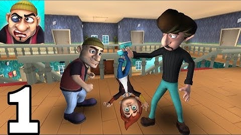 Scary Robber Home Clash - Gameplay Walkthrough Part 1 - Tutorial and Levels 1-3 (iOS, Android)