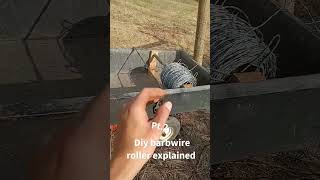 pt.2 #diy  #homemade #barbed  #wire  #roller
