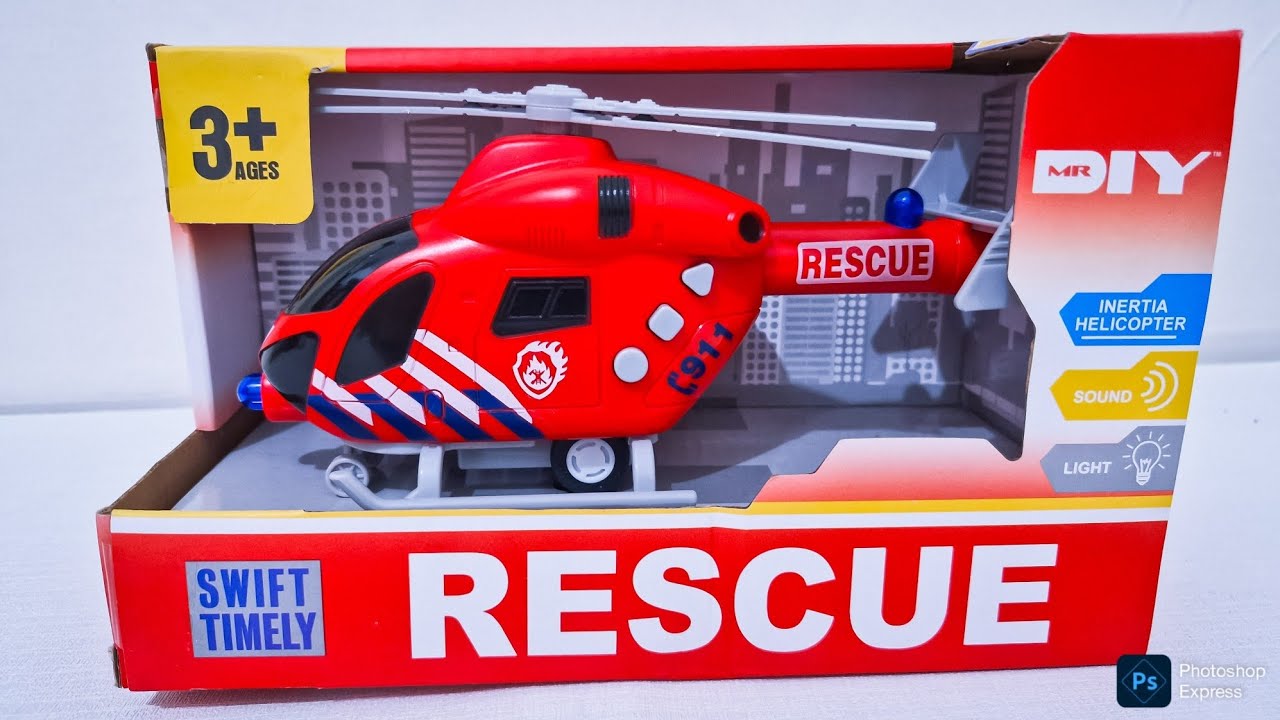 Unboxing 6in1 Urban Rescue Convoy Set, RC Ambulance, Fire Truck, Explosion-proof Police Car