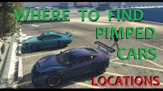 Where to find pimped cars in Gta V Story Mode (Locations)