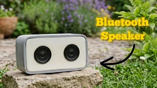 Finally I made this bluetooth speaker