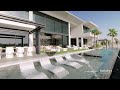 One100 palm  ultra luxury private villa palm jumeirah dubai in 4k   million  designs