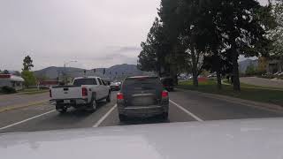 Driving Through Missoula Montana