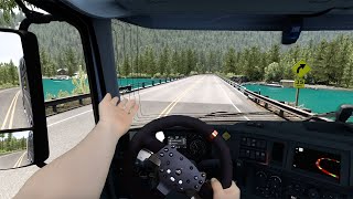 REALISTIC Mixed reality gameplay | American Truck Simulator