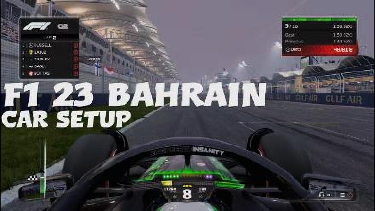 Reglage F1 23 Bahrain