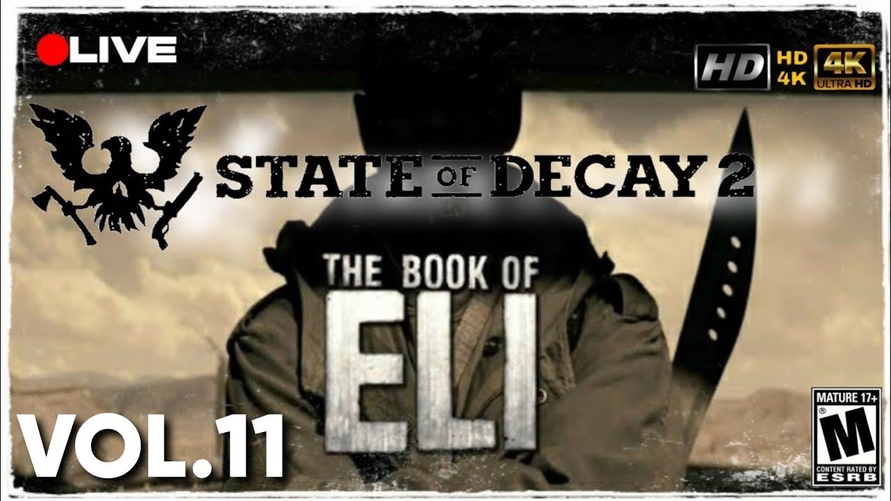 🔵 State of Decay 2: The Book Of Eli Vol. 11 Eli's The Black Plague Heart......