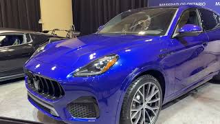 This New Maserati Blue SUV Is Absolutely Insane