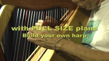 Moliendo Cafe- on lap harp, by John Kovac, harper and harp maker