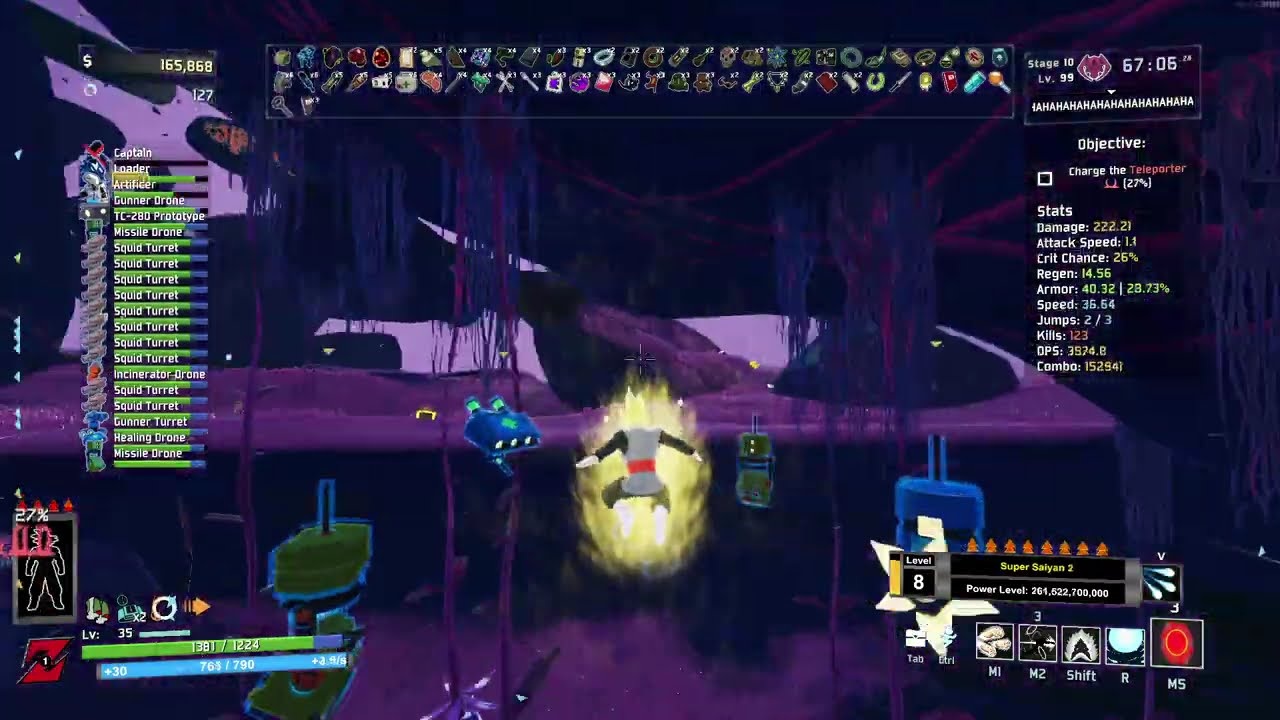 Risk of Rain 2: Ultra Instinct Goku vs Mithrix