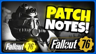 PATCH NOTES! Patch 48 Atlantic City part 2 - 26 March 2024 - Fallout 76