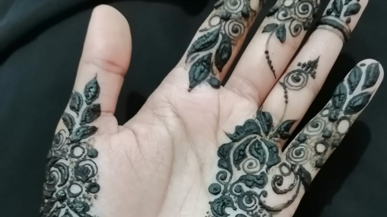 GULF HENNA TATTOO FOR HANDS LEARN TO APPLY GULF HENNA