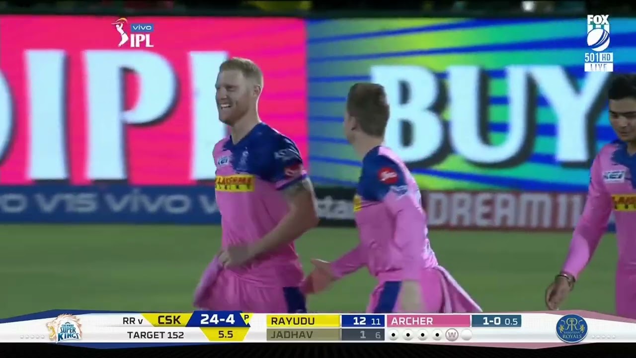 IPL 2019: RR против CSK, лучшие моменты 25-го матча | 🥵 Классический триллер IPL ⚡