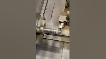 High precision thread CNC turning！