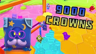 Winning my 9000th Crown in Fall Guys