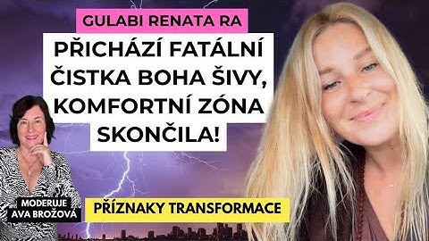 BRUTÁLNÍ ČISTKA A VZESTUP Renata Gulabi Ra PŘÍZNAKY TRANSFORMACE osobní rozvoj m. Ava Brožová