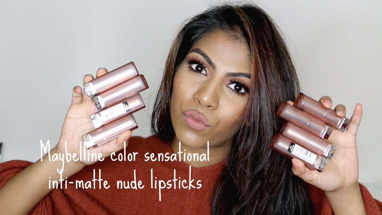 Must have nude lipsticks for dark skin