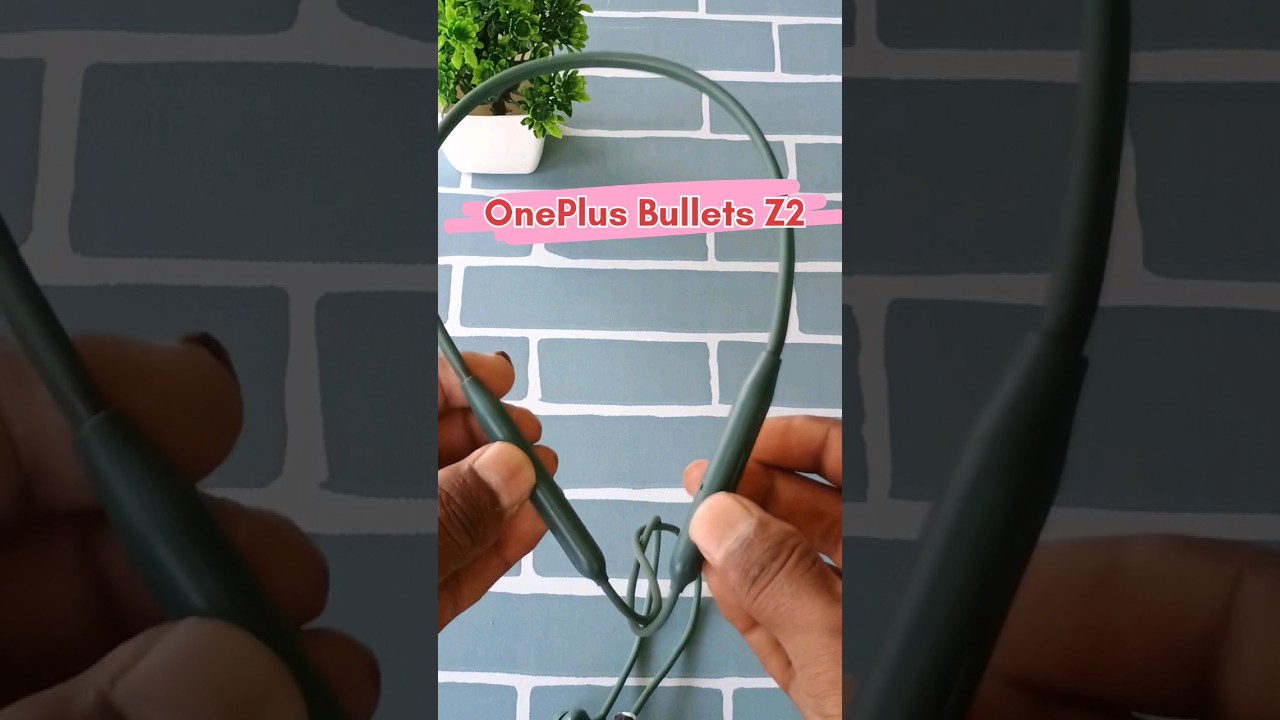 OnePlus Bullets wireless Z2, with ANC neckband 😯😄👈