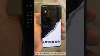 Samsung Torn Wallpaper + Liquid Glass Setup