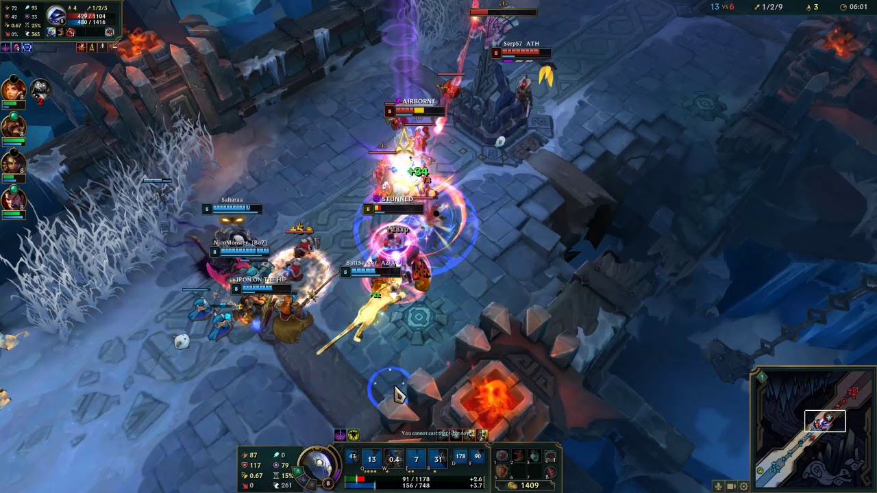 League of Legends: Blitz HitBoxes